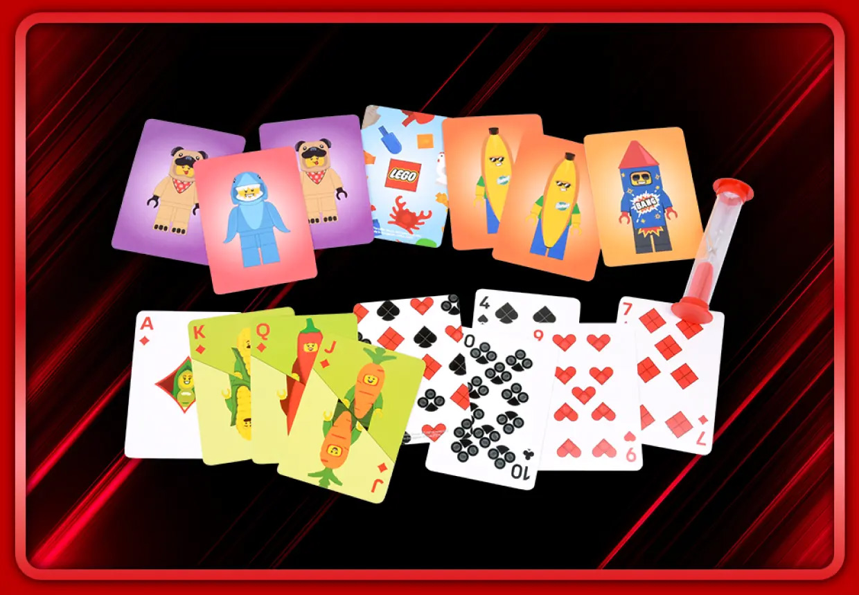 Cadeau Black Friday LEGO #3 : Cartes à jouer LEGO offert dès 65€ d'achat