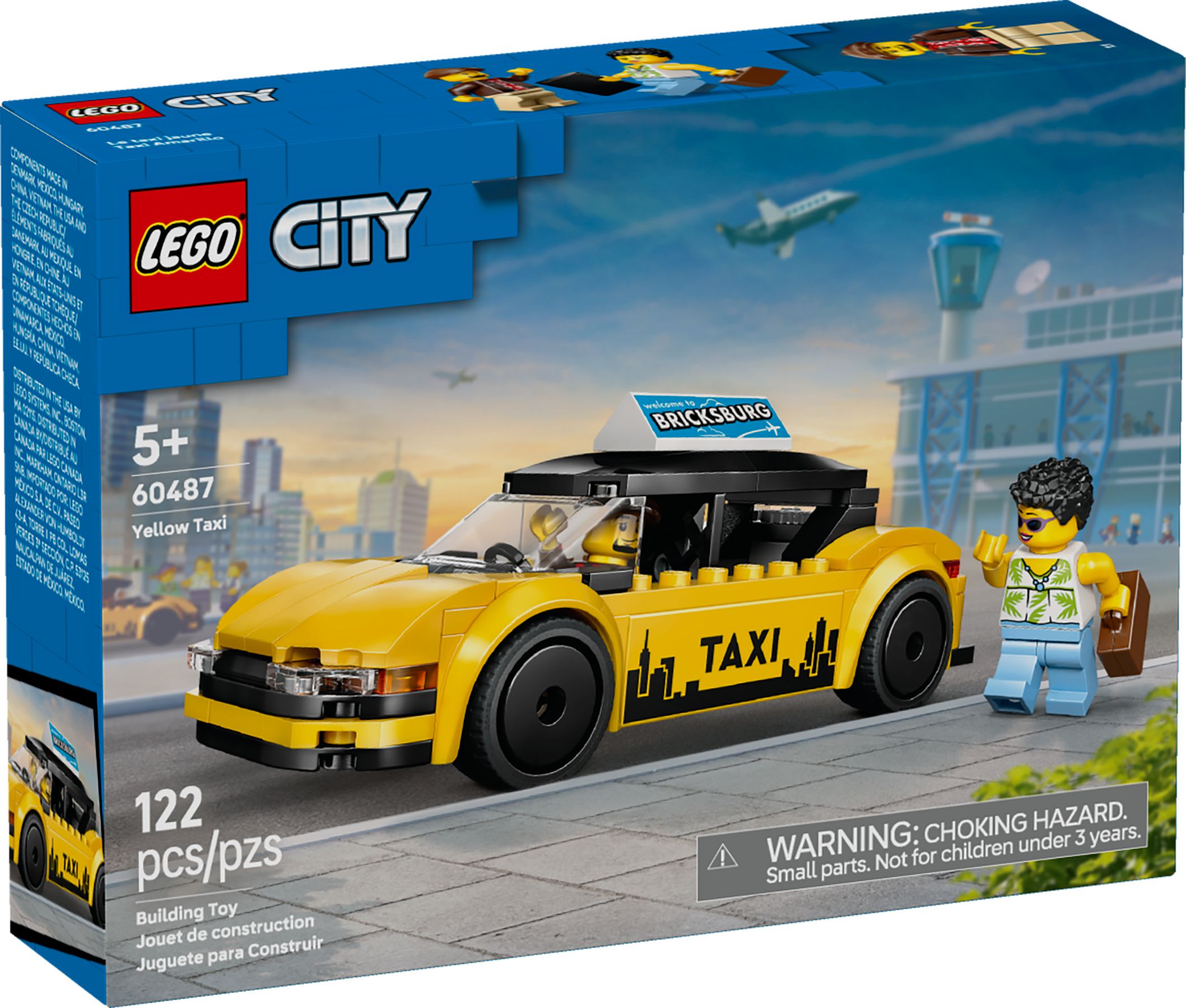 Nouveau LEGO City 60487 Le taxi jaune // Janvier 2026