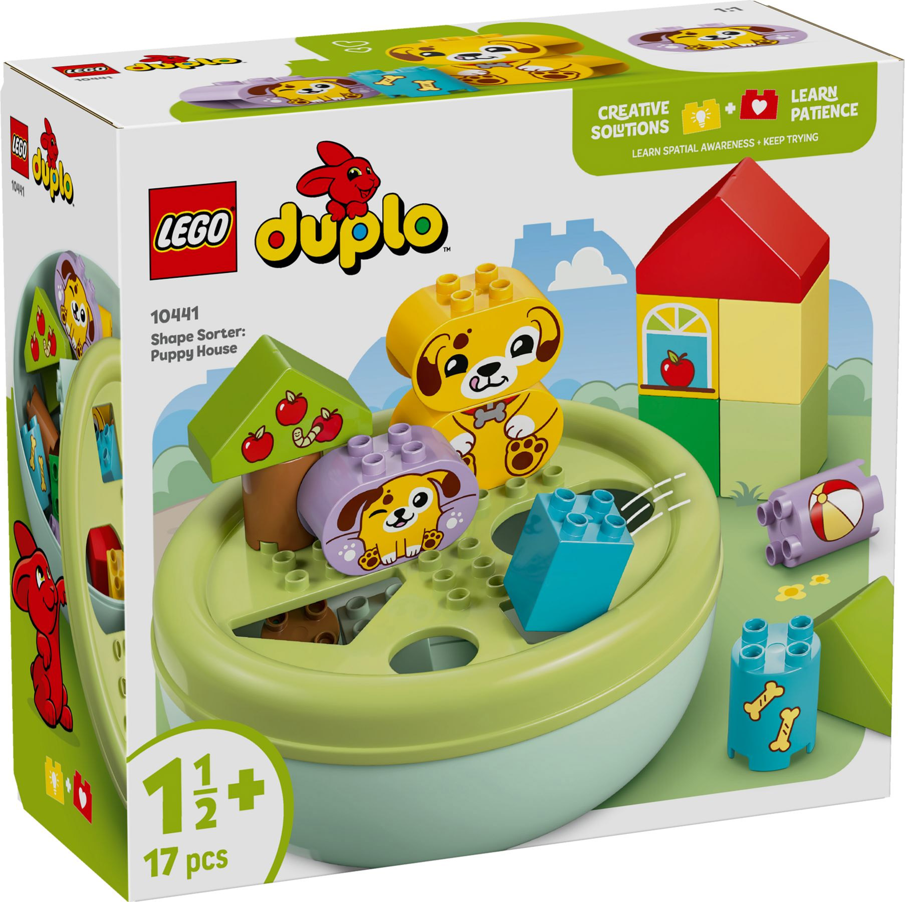 Nouveau LEGO Duplo 10441 Trieur de formes : la niche du chiot // Juin 2025