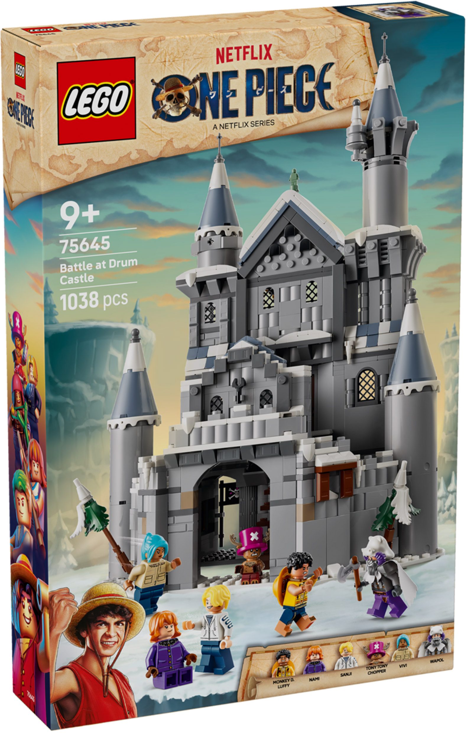 Nouveau LEGO One Piece 75645 Battle at Drum Castle // Août 2026