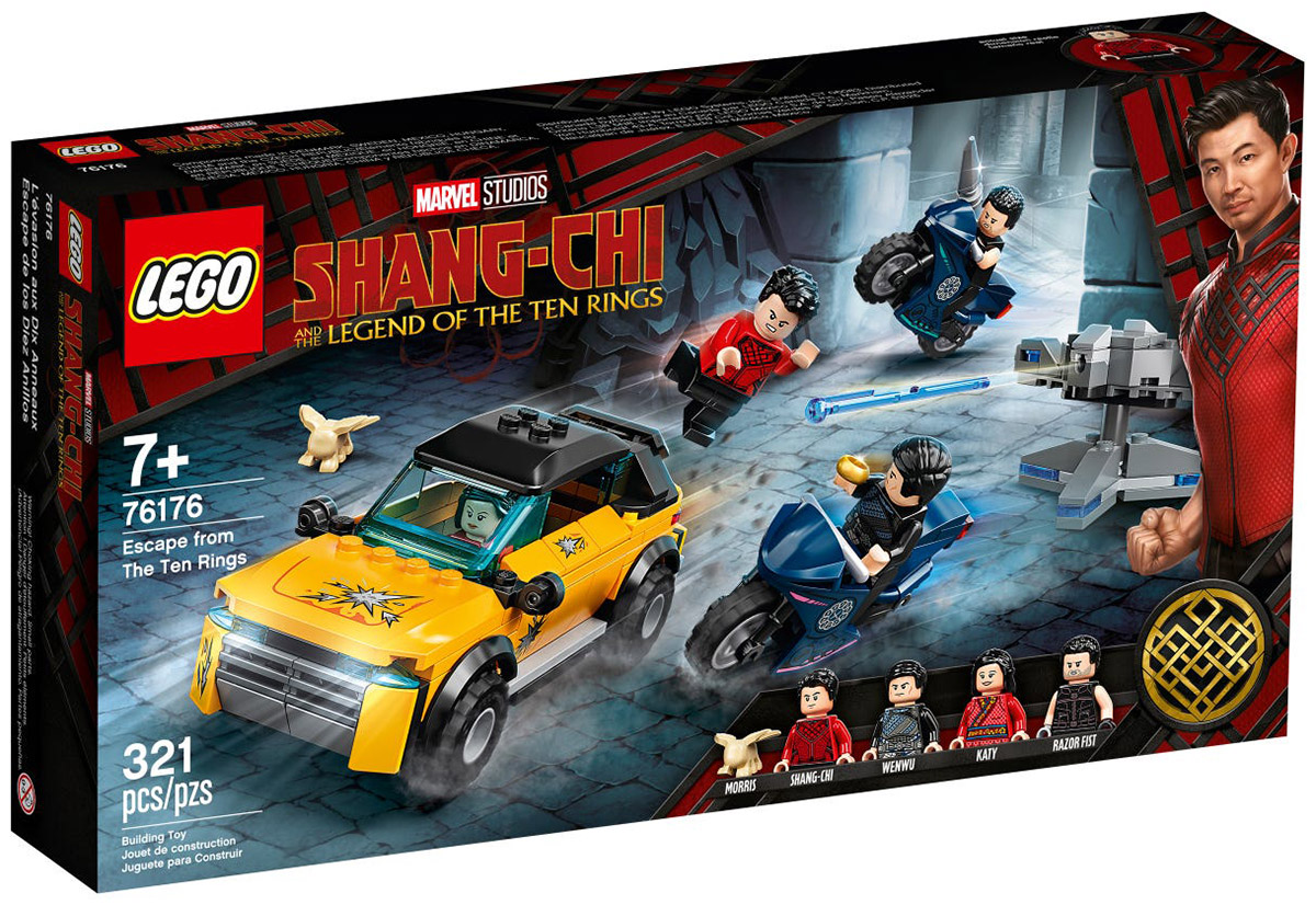 LEGO Marvel 76176 Shang-Chi : L'évasion des Dix Anneaux // Août 2021