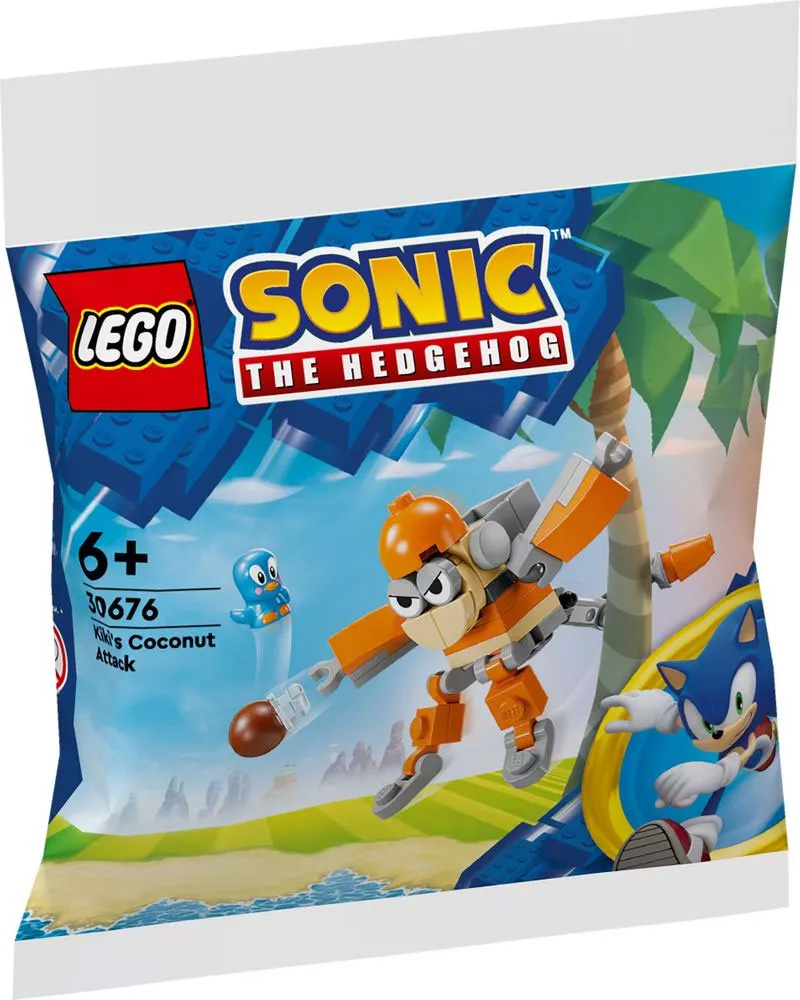 Nouveau LEGO Sonic 30676 Kikis's Coconut Attack (Polybag) // Janvier 2024