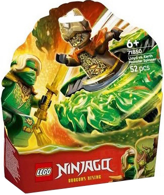 Nouveau LEGO Ninjago 71850 Lloyd contre la toupie du monstre de la Terre // Janvier 2026