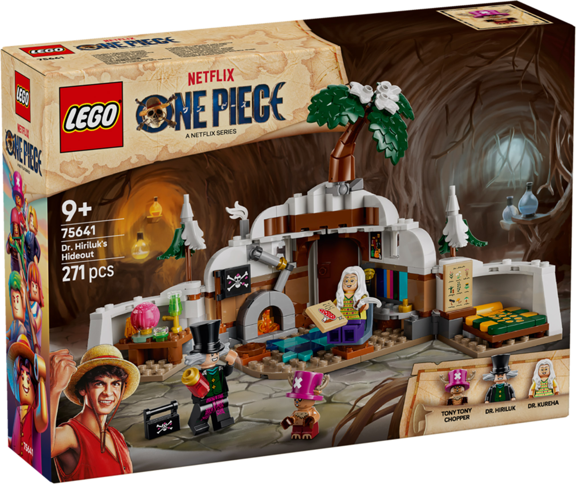Nouveau LEGO One Piece 75641 Dr. Hiriluk's Hideout // Août 2026