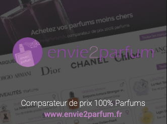 Envie2Parfum.fr - Comparateur de prix 100% Parfums