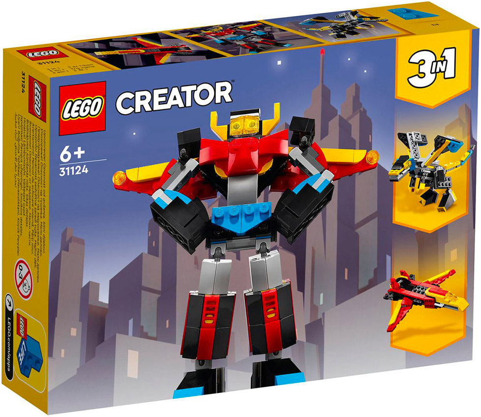 LEGO Creator 31124 Super Robot - Prix LEGO : 9,99€