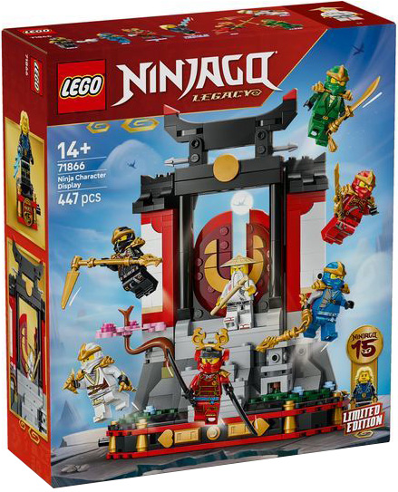 Nouveau LEGO Ninjago 71866 15e anniversaire : Collection des personnages Ninjas // Janvier 2026