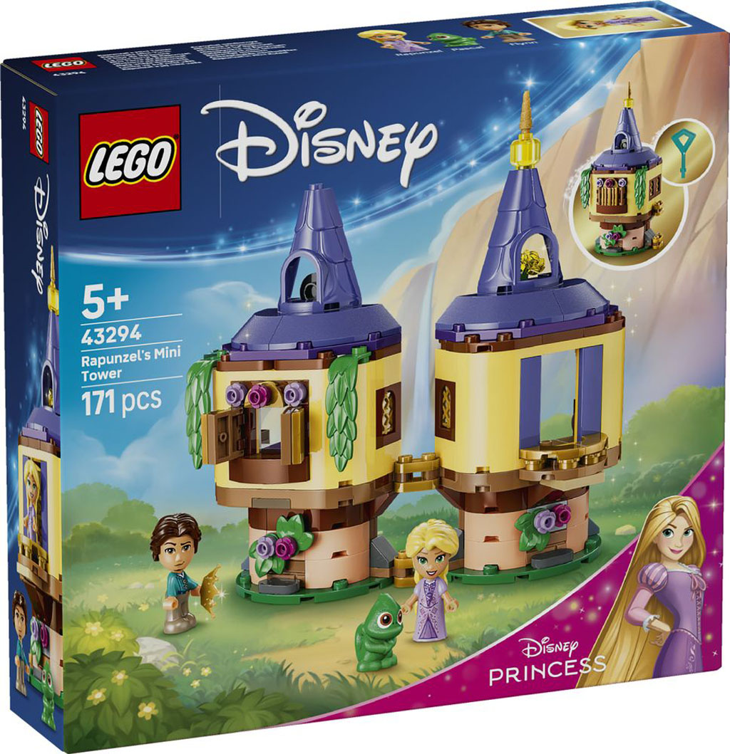 Nouveau LEGO Disney 43294 Rapunzel's Mini Tower // Juin 2026