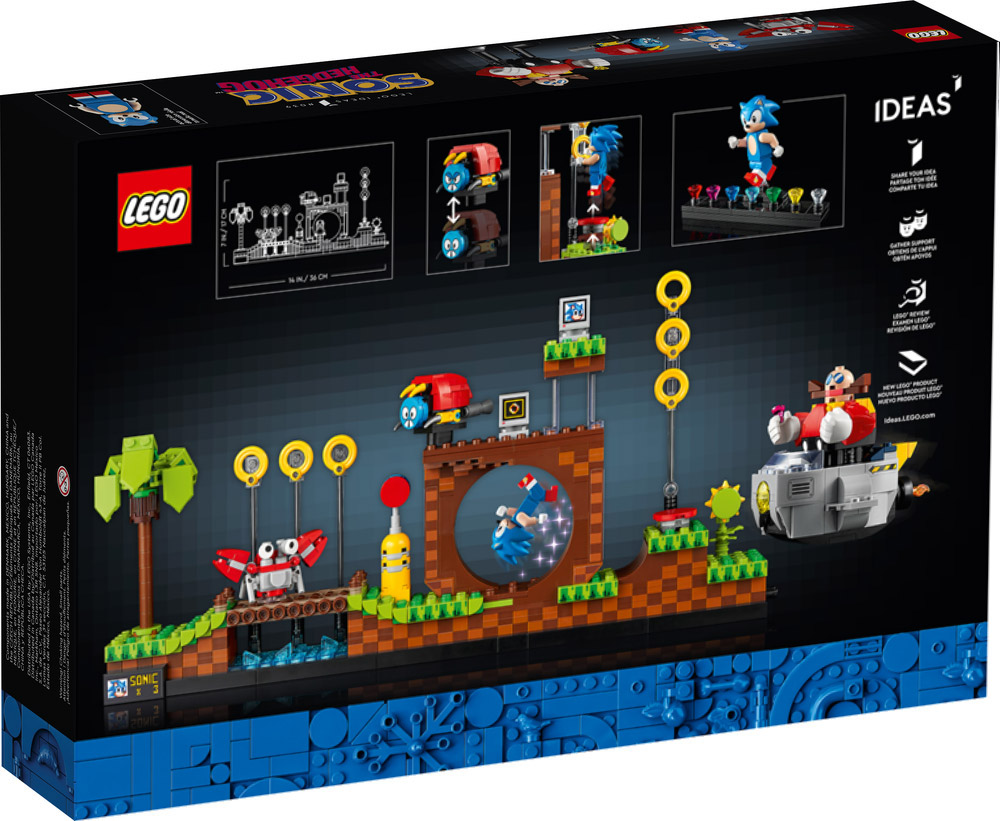 LEGO Ideas 21331 Sonic the Hedgehog – Green Hill Zone