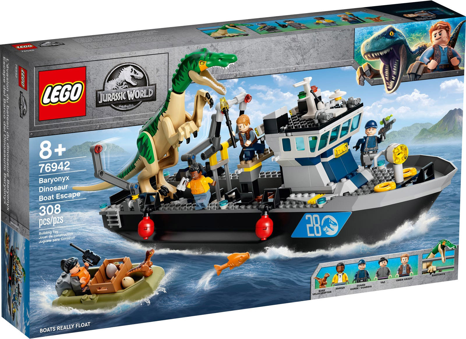 Aperçu des nouveaux LEGO Jurassic World Septembre 2021