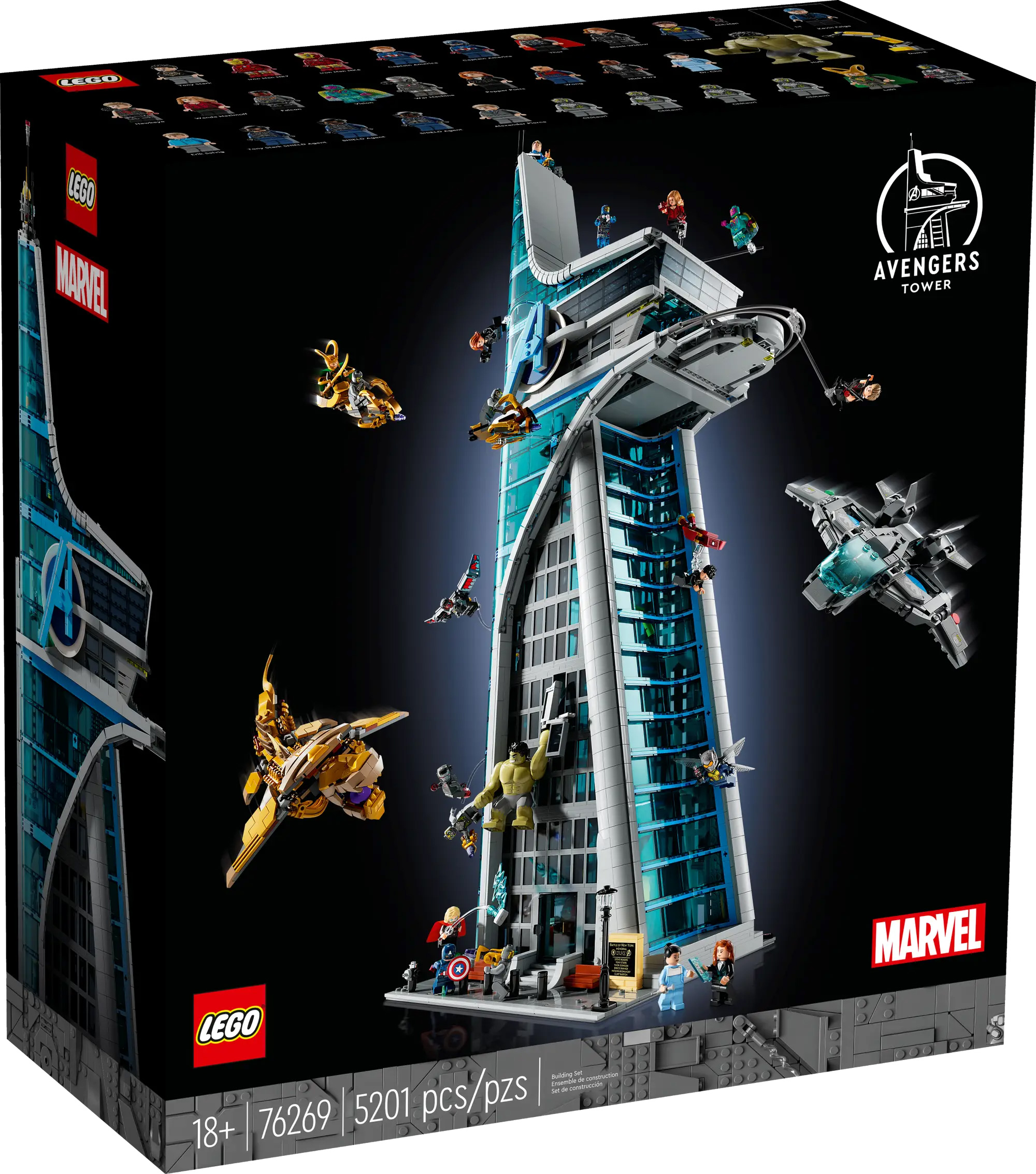 Nouveau LEGO Marvel 76269 La tour des Avengers // Novembre 2023