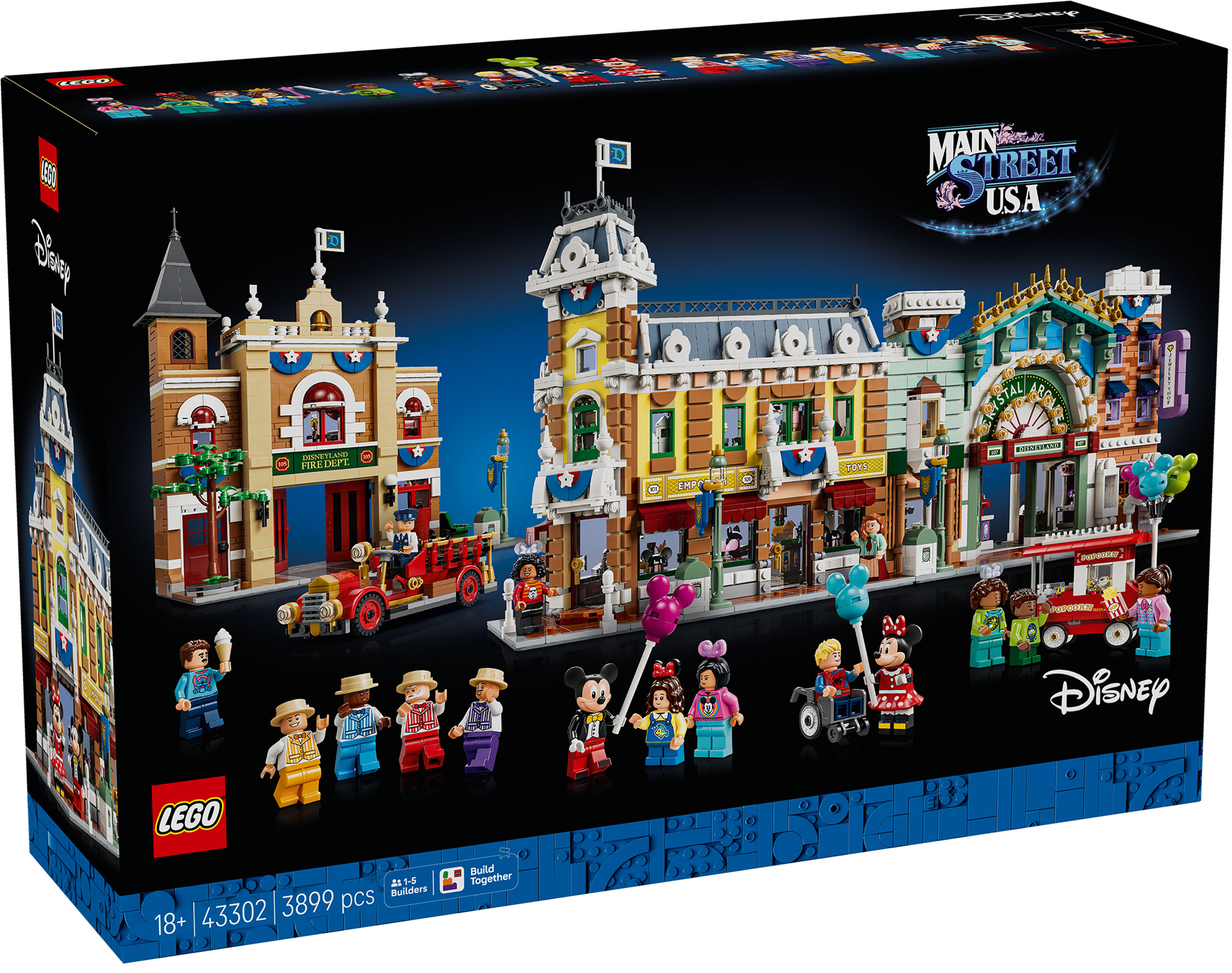 Nouveau LEGO Disney 43302 Main Street, U.S.A // Juin 2026