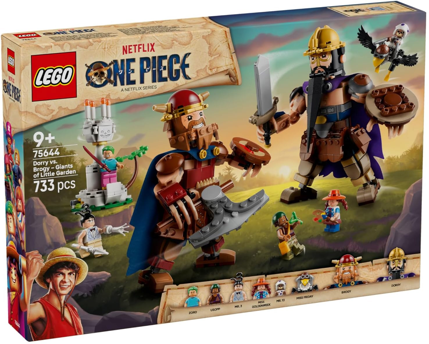 Nouveau LEGO One Piece 75644 Dorry vs. Brogy - Giants of Little Garden // Août 2026