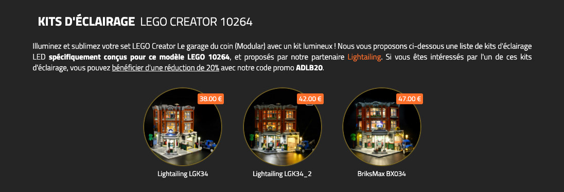 Illuminez vos LEGO avec les kits LED Lightailing et Briksmax