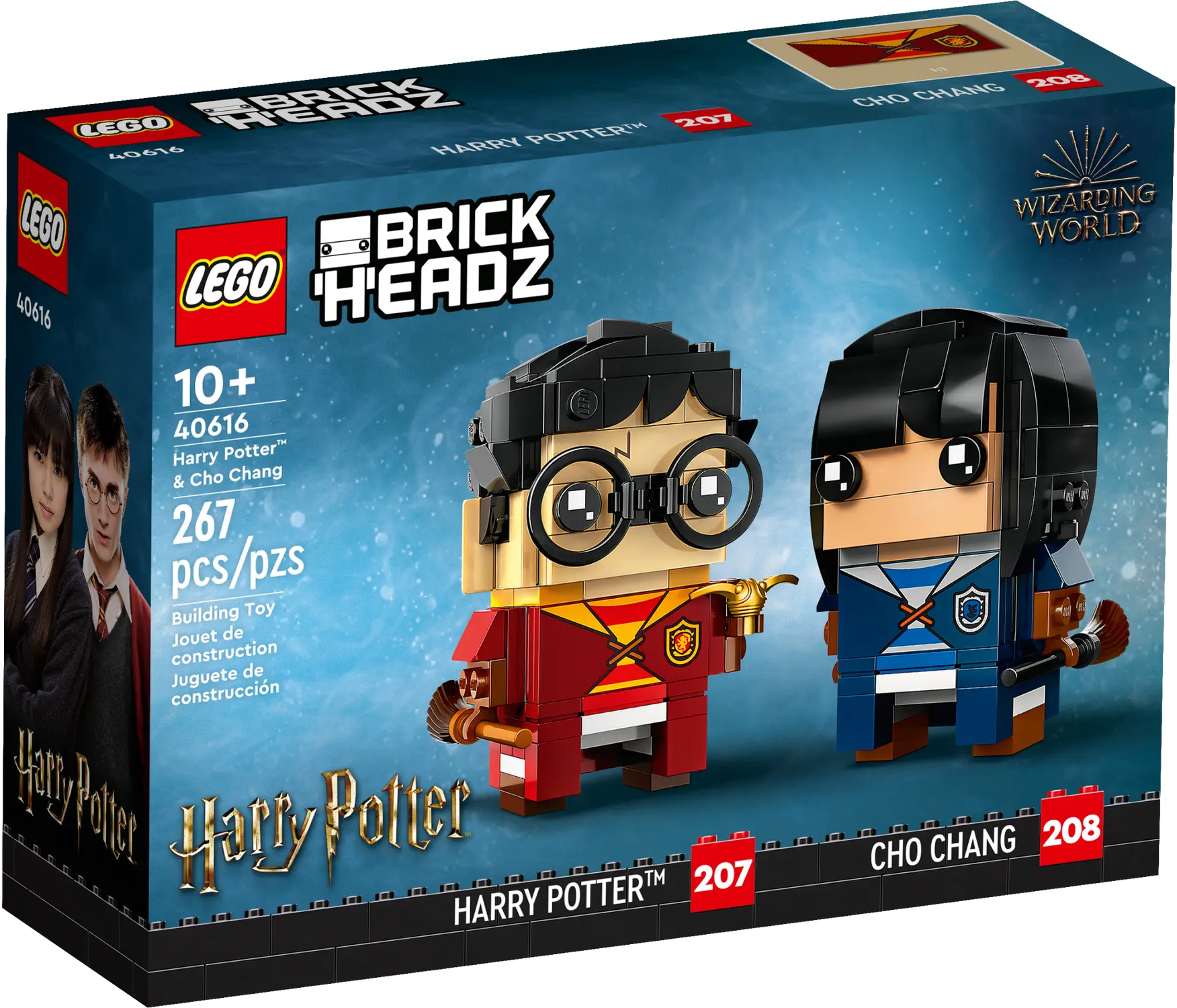 LEGO BrickHeadz 40616 Harry Potter & Cho Chang - Prix LEGO : 19,99€