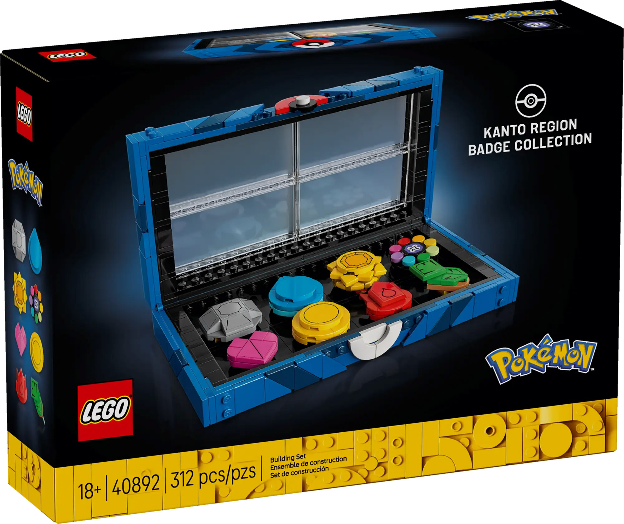 Offre : LEGO 40892 Collection de badges de Kanto Offert