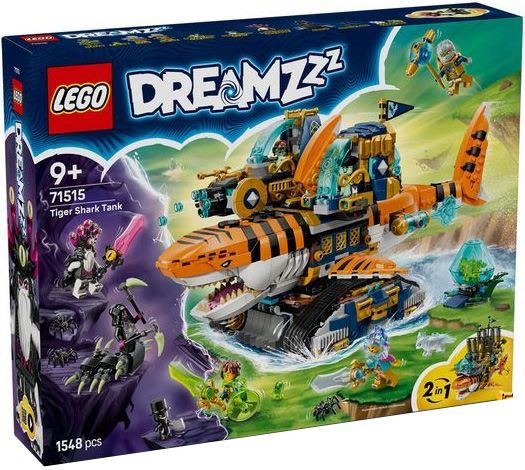 Nouveau LEGO DreamZzz 71515 Le char requin-tigre // Janvier 2026
