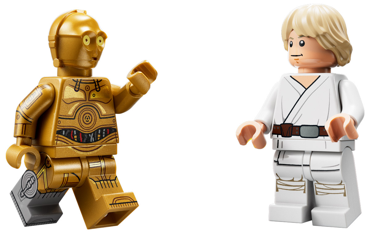 Les minifigurines du LEGO 75341 - Landspeeder de Luke Skywalker