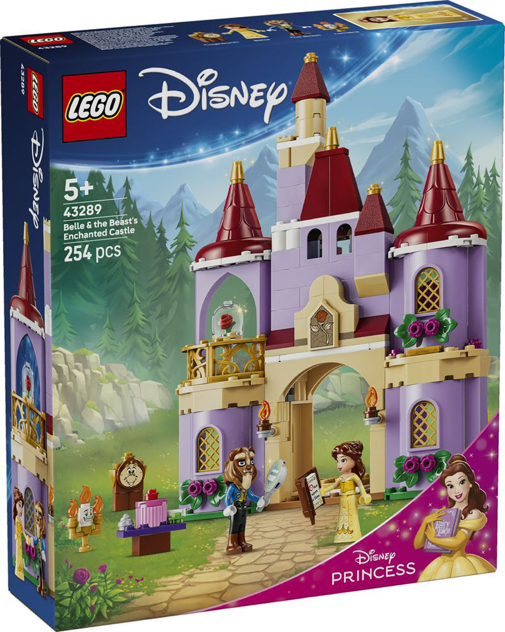 Nouveau LEGO Disney 43289 Belle & the Beast's Enchanted Castle // Juin 2026