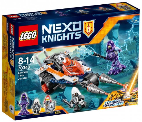 Nouveau LEGO Nexo Knights 70348 Le double tireur de Lance