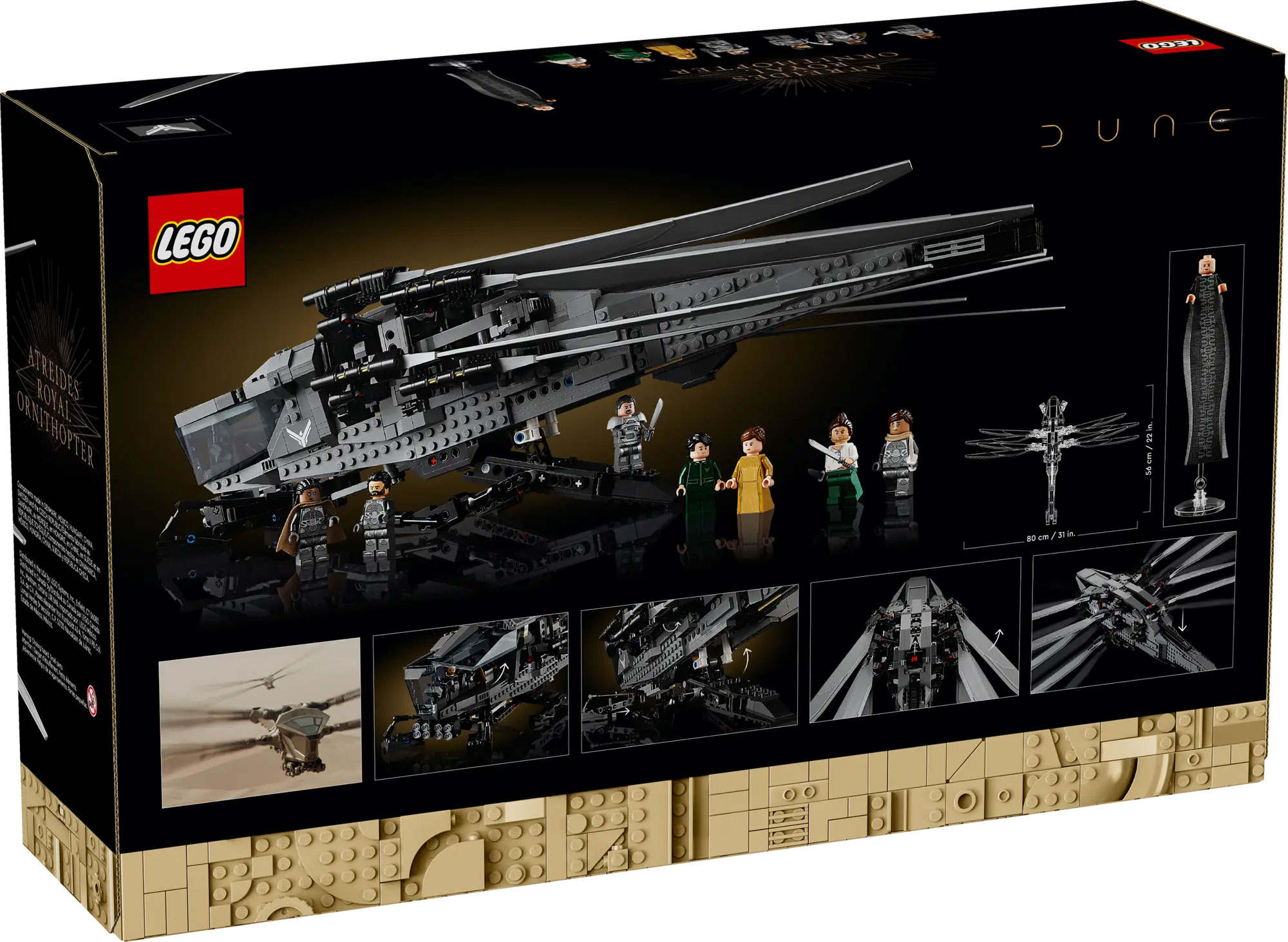Nouveau LEGO Icons 10327 Dune Atreides Royal Ornithopter // Février 2024