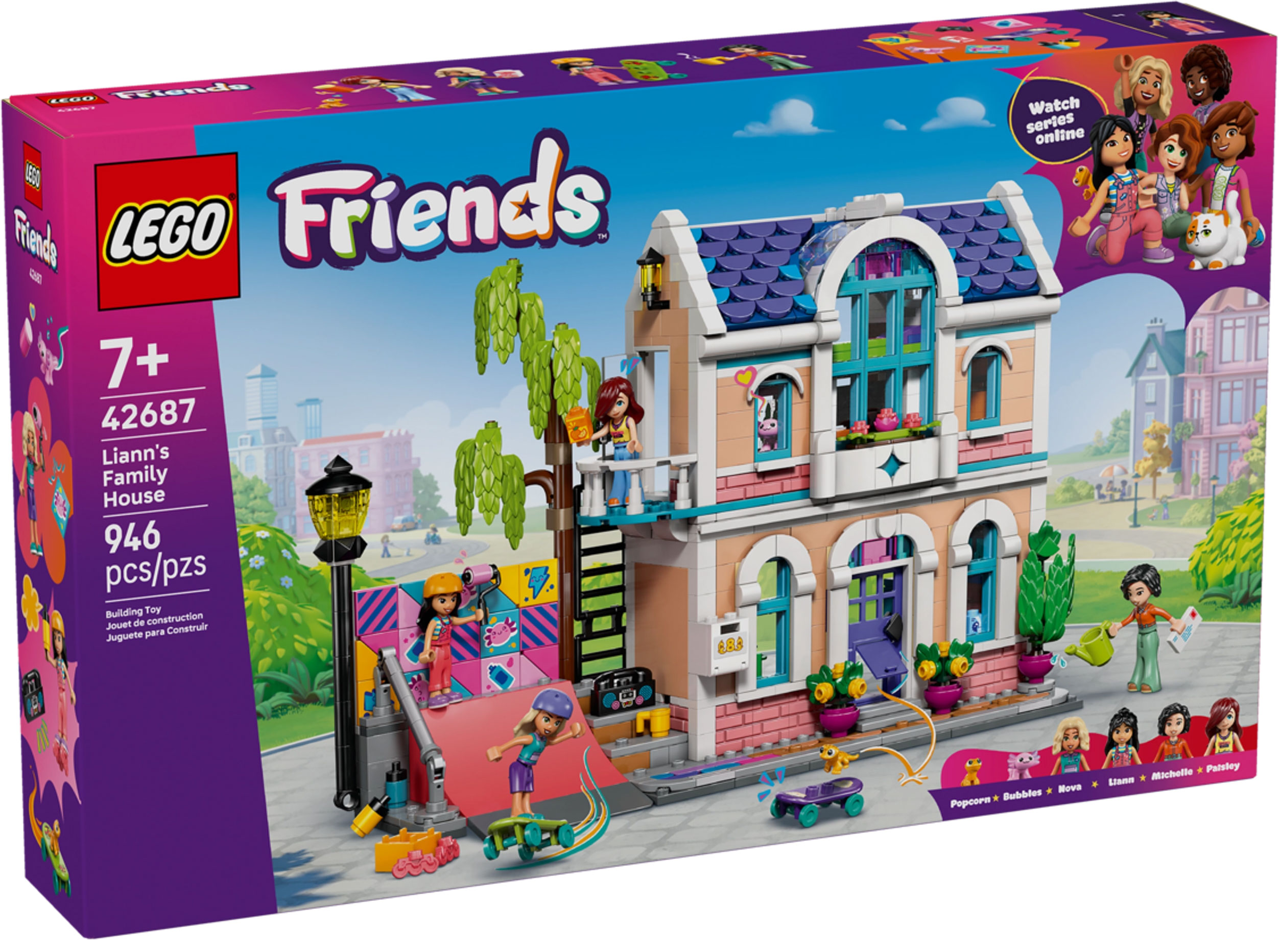 Nouveau LEGO Friends 42687 La maison de famille de Liann // Janvier 2026