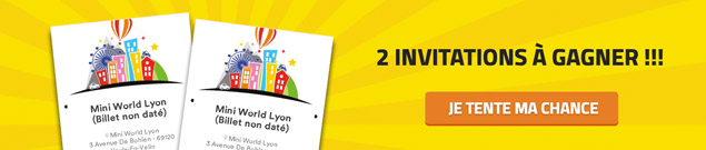 2 invitations à gagner pour Ciné LEGO, l'expo à Mini World Lyon