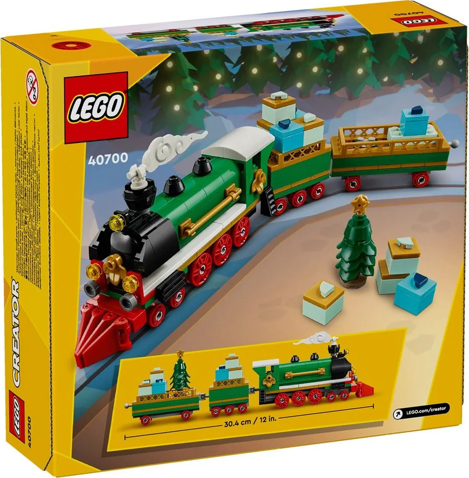 Black Friday LEGO 2024 : Le train des fêtes 40700 offert dès 170€ d'achat