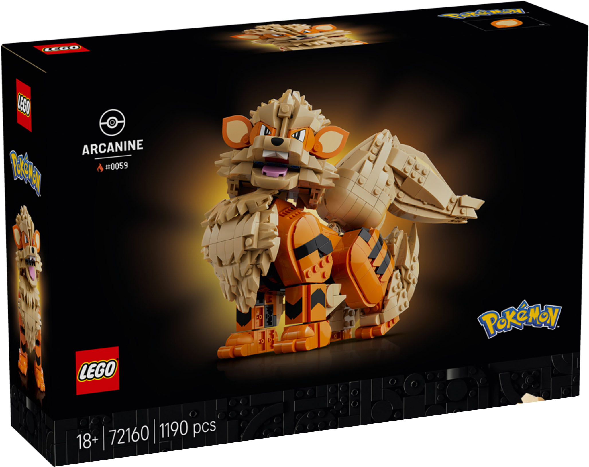 Nouveau LEGO Pokémon 72160 Arcanin // Août 2026