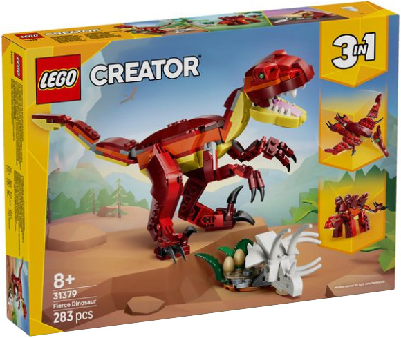 Nouveau LEGO Creator 31379 Le dinosaure féroce // Janvier 2026