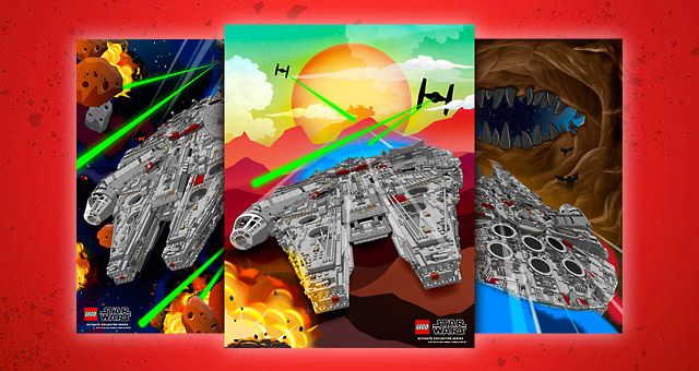 Posters LEGO Star Wars Exclusifs
