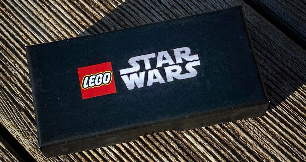 Le porte-clés LEGO Star Wars en métal de Han Solo dans la carbonite