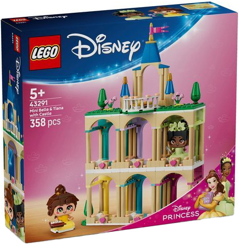 Nouveau LEGO Disney 43291 Belle et Tiana miniatures avec un château // Janvier 2026