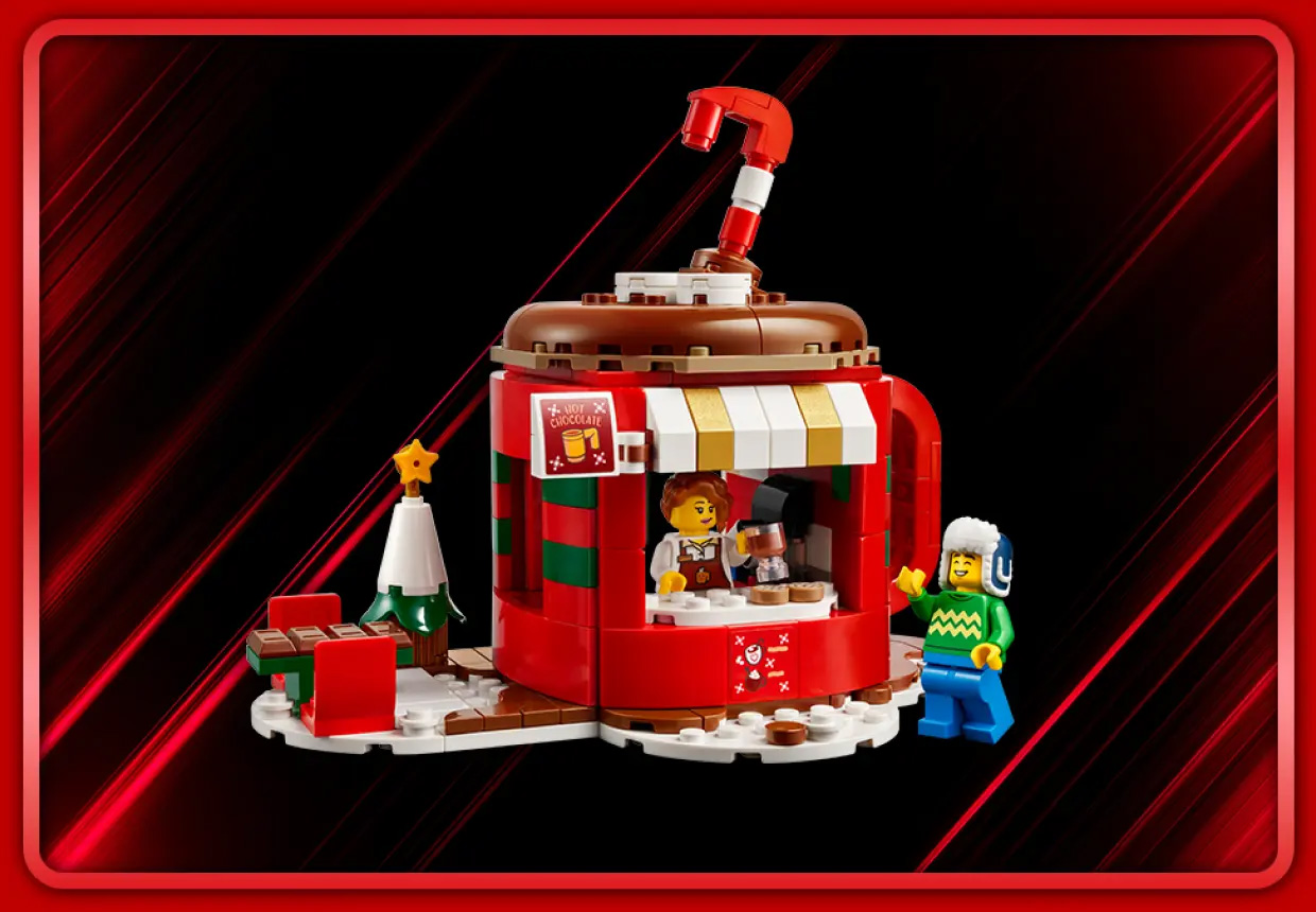 Cadeau Black Friday LEGO #2 : Le stand de chocolat chaud offert dès 170€ d'achat