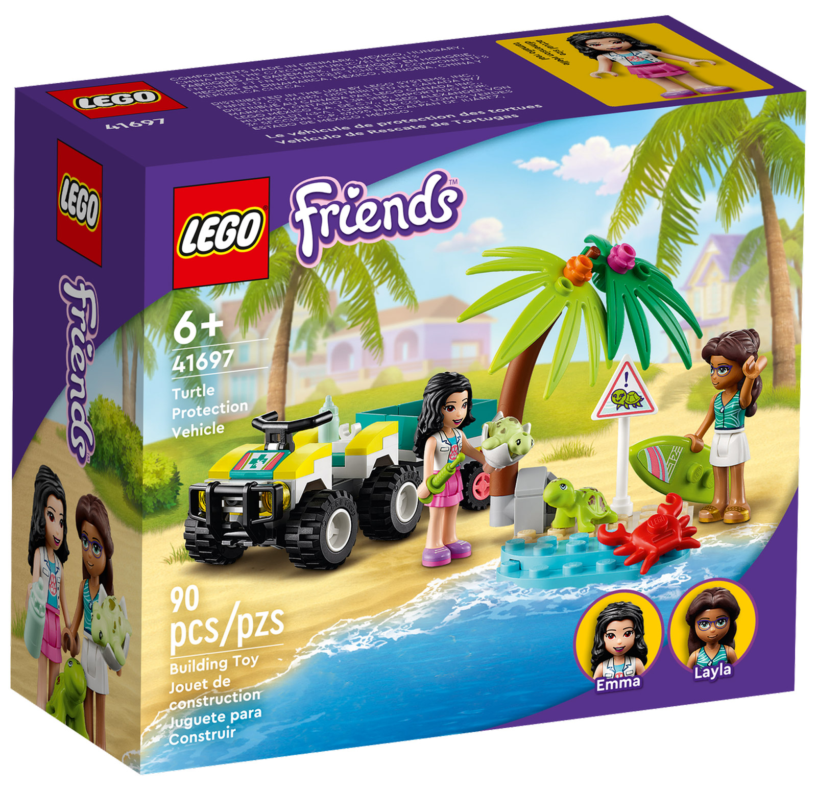 LEGO Friends 41697 Le véhicule de protection des tortues // Janvier 2022