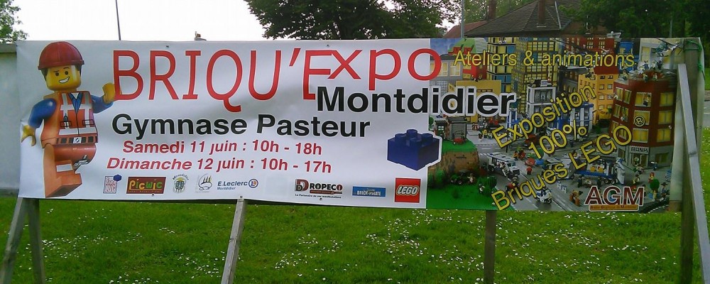 Exposition LEGO Briqu'Expo Montdidier 2016