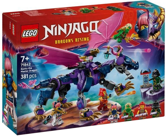 Nouveau LEGO Ninjago 71842 Rontu le Maître Dragon // Juin 2025