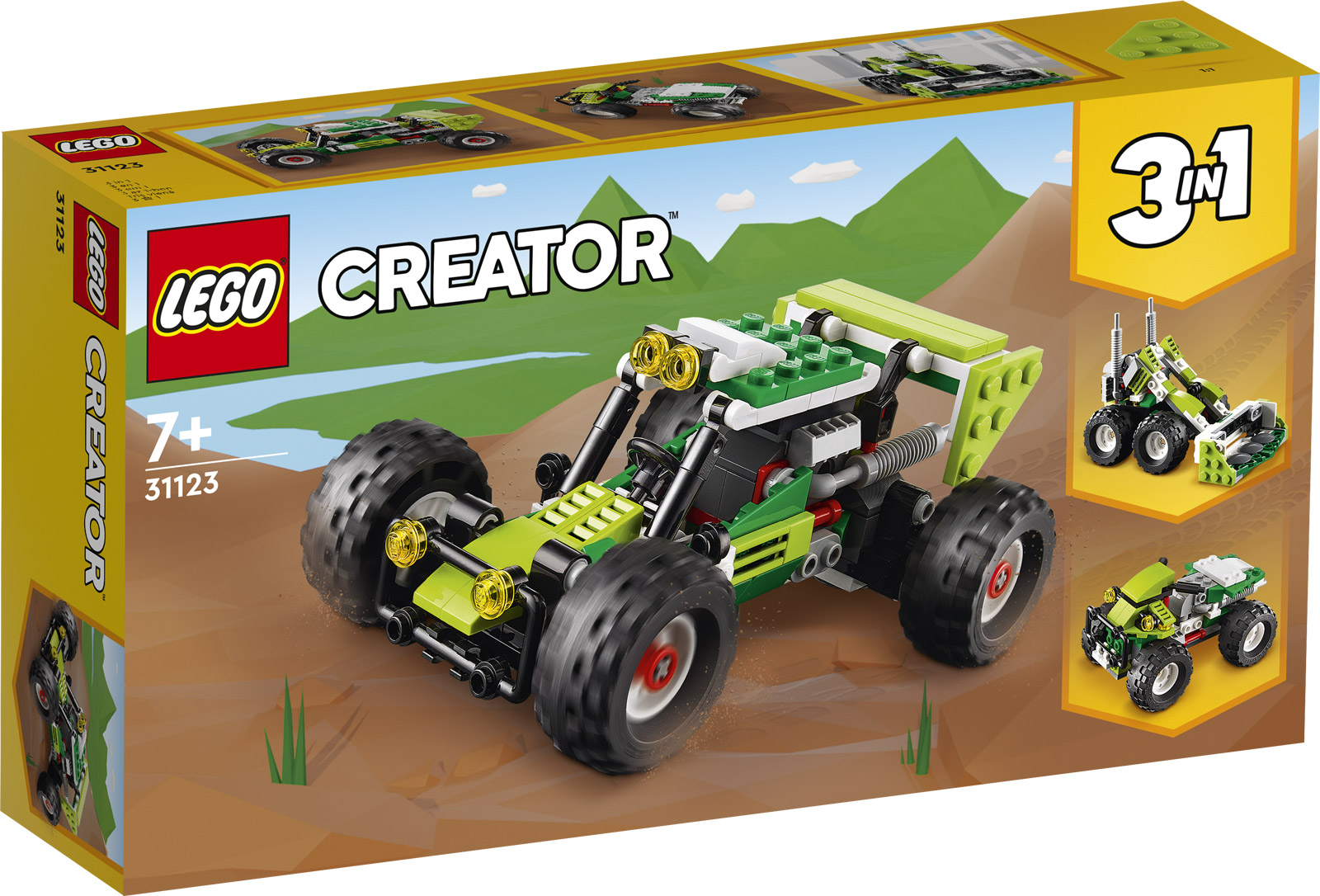 LEGO Creator 31123 Buggy tout-terrain - Prix LEGO : 14,99€