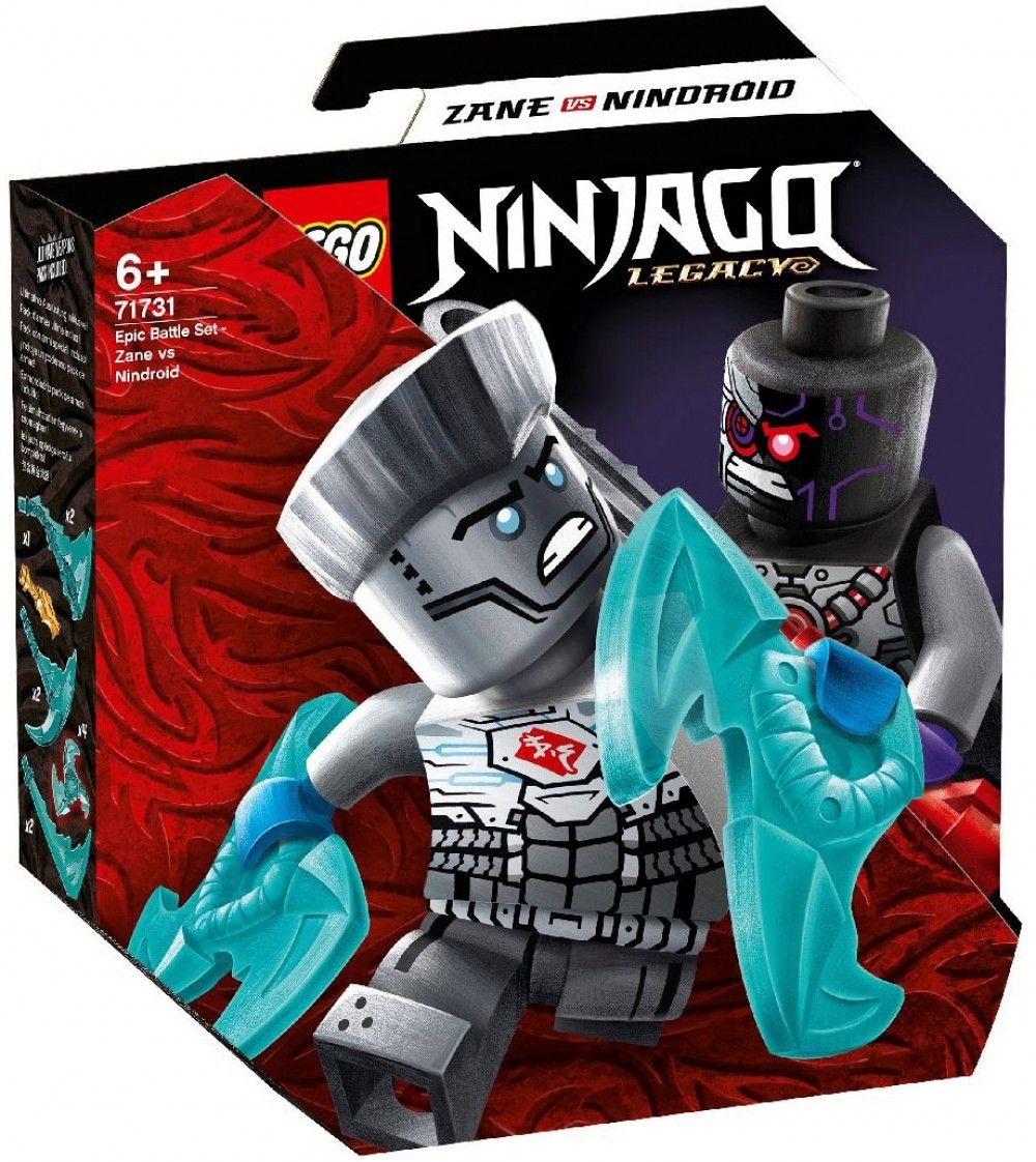 Nouveau LEGO Ninjago 70731 Epic Battle Set - Zane vs Nindroid // Janvier 2021