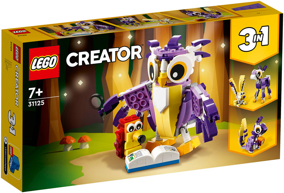 LEGO Creator 31125 Mythical Forest Creatures - Prix LEGO : 14,99€
