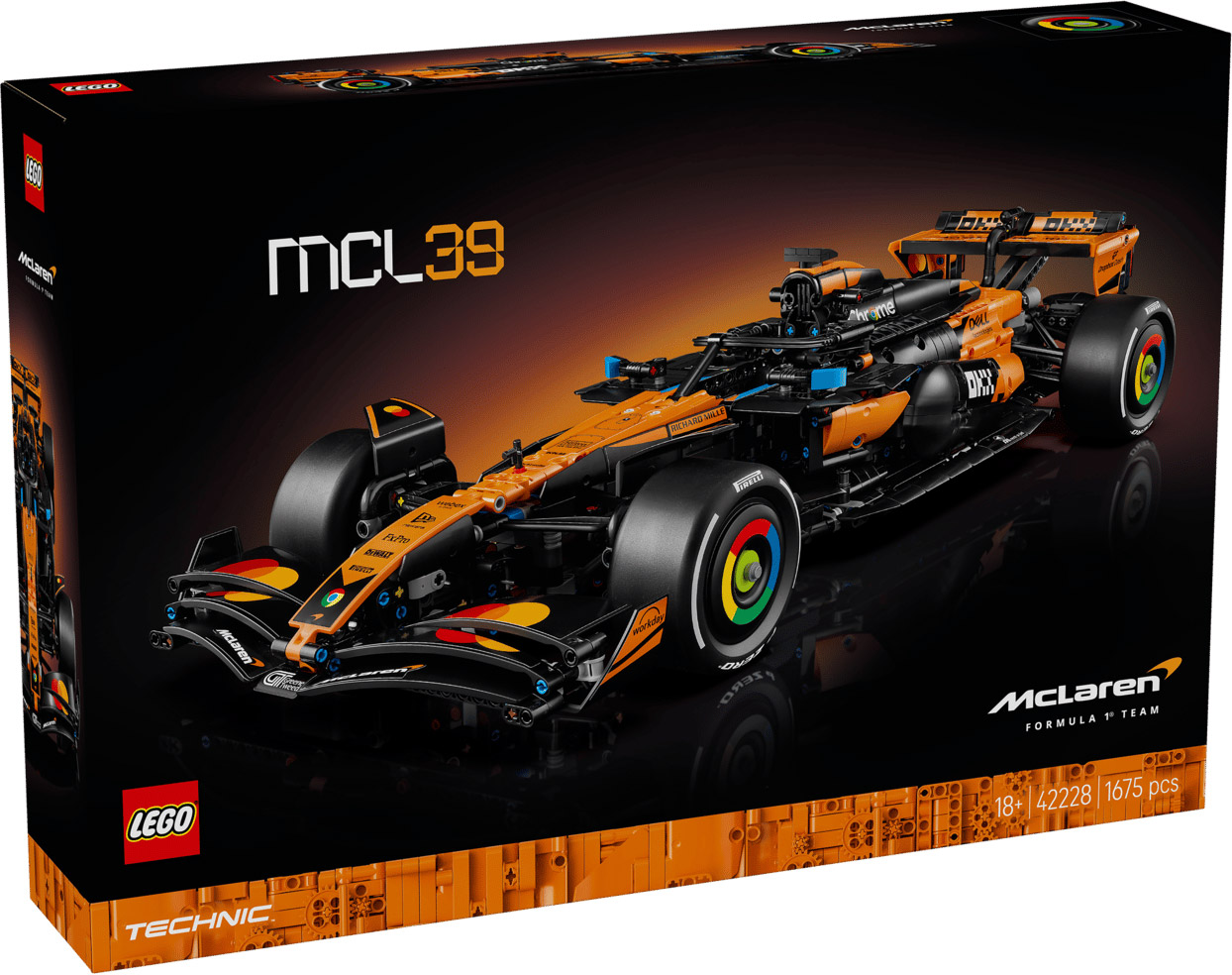 Nouveau LEGO Technic 42228 : Voiture McLaren MCL39 F1 // Mars 2026
