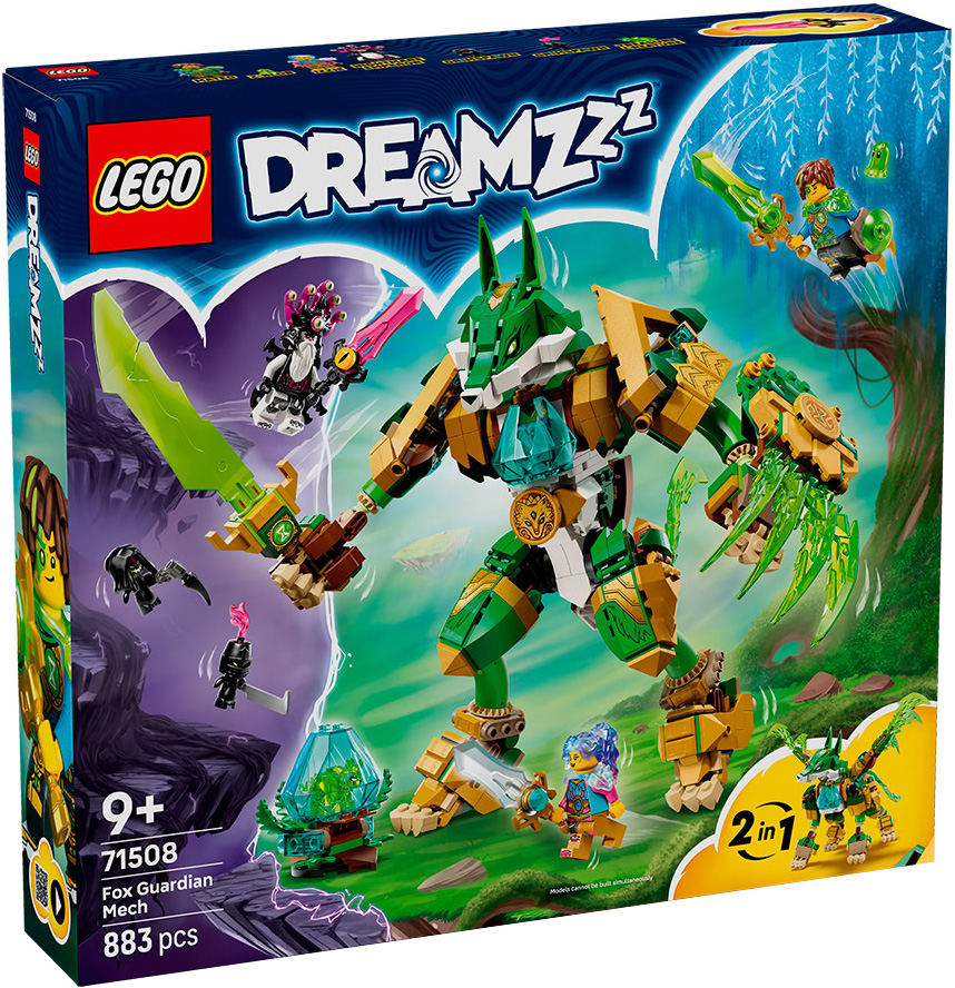 Nouveau LEGO DreamZzz 71508 Le gardien robot-renard // Janvier 2026