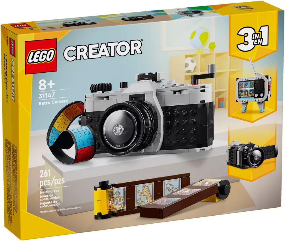 Nouveau LEGO Creator 31147 Retro Camera // Janvier 2024