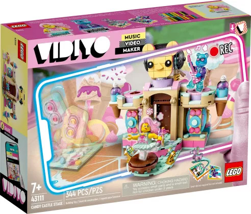 Nouveau LEGO VIDIYO 43111 Candy Castle Stage // Juin 2021
