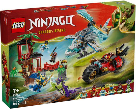 Nouveau LEGO Ninjago 71857 Ninja Vehicle Tree House Battle // Janvier 2026