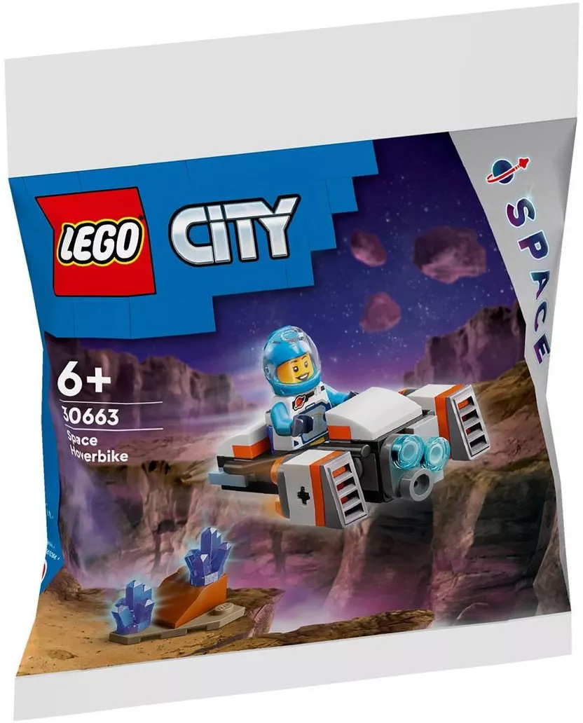 Nouveau LEGO City 30663 Space Hoverbike (Polybag) // Janvier 2024
