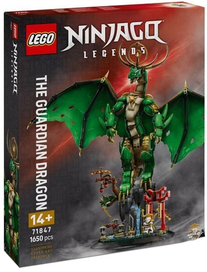 Nouveau LEGO Ninjago 71847 Le dragon gardien // Juin 2025
