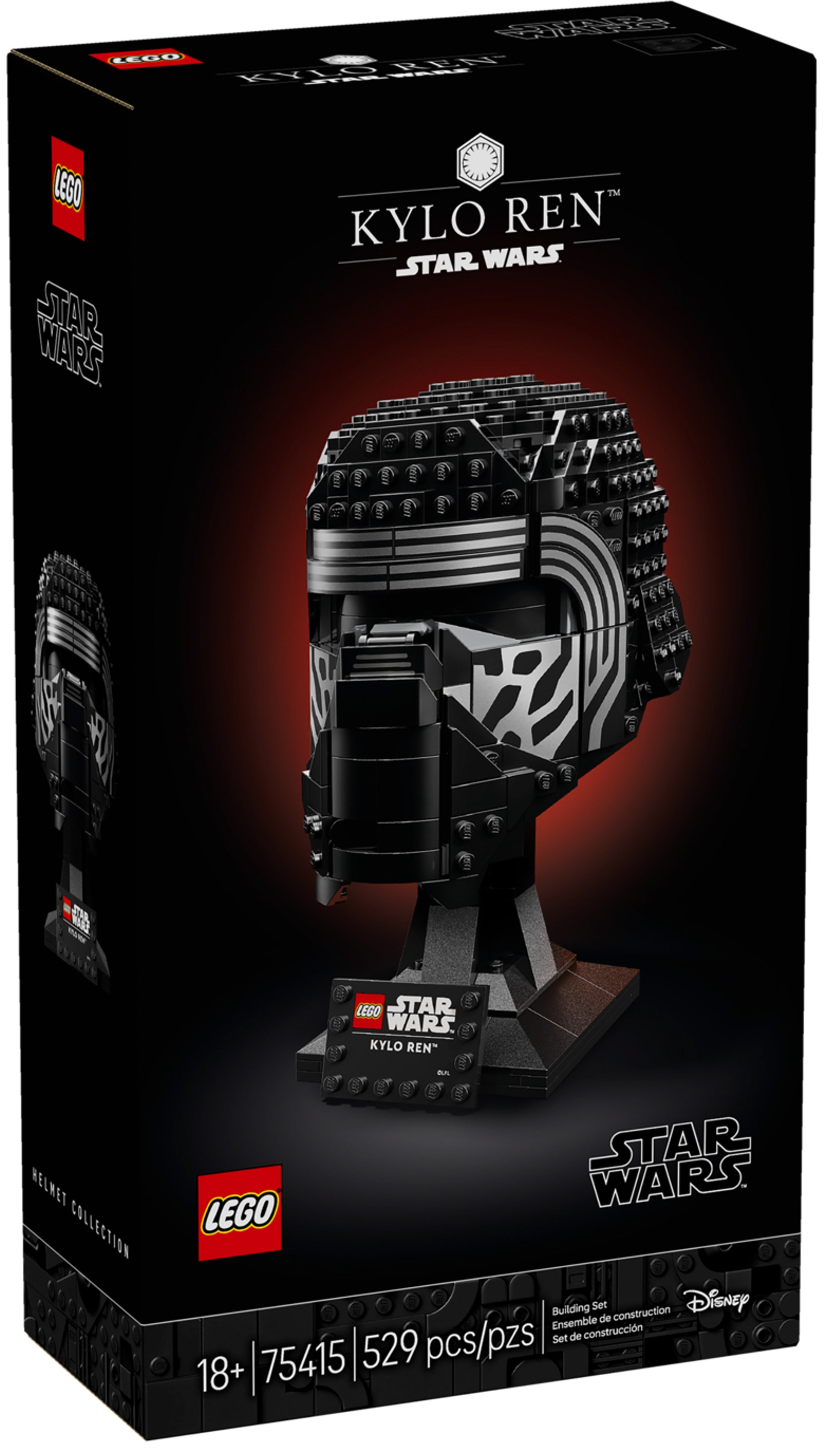 LEGO Star Wars 75415 Le casque de Kylo Ren - Prix LEGO : 69,99€