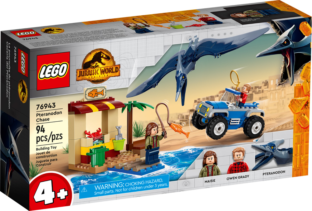 Nouveau LEGO Jurassic World 76943 La course-poursuite du Ptéranodon // Avril 2022
