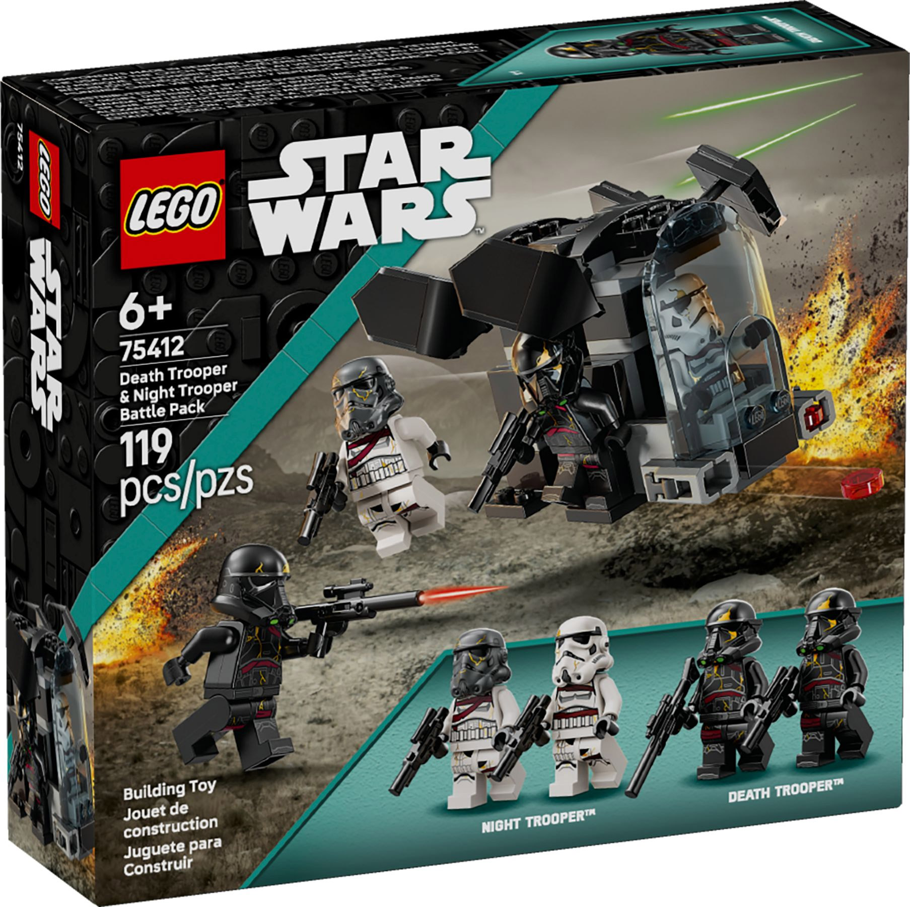 Nouveau LEGO Star Wars 75412 Pack de combat Death Troopers contre Night Troopers // Juin 2025